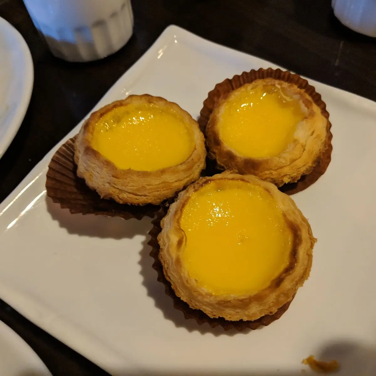 Sesame Ball and Egg Tart