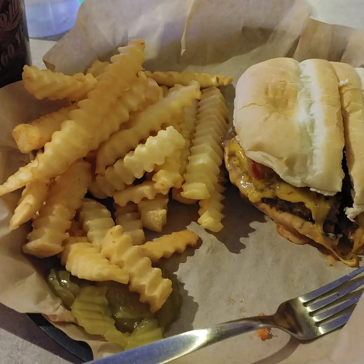 Peanut Butter Bacon Cheeseburger