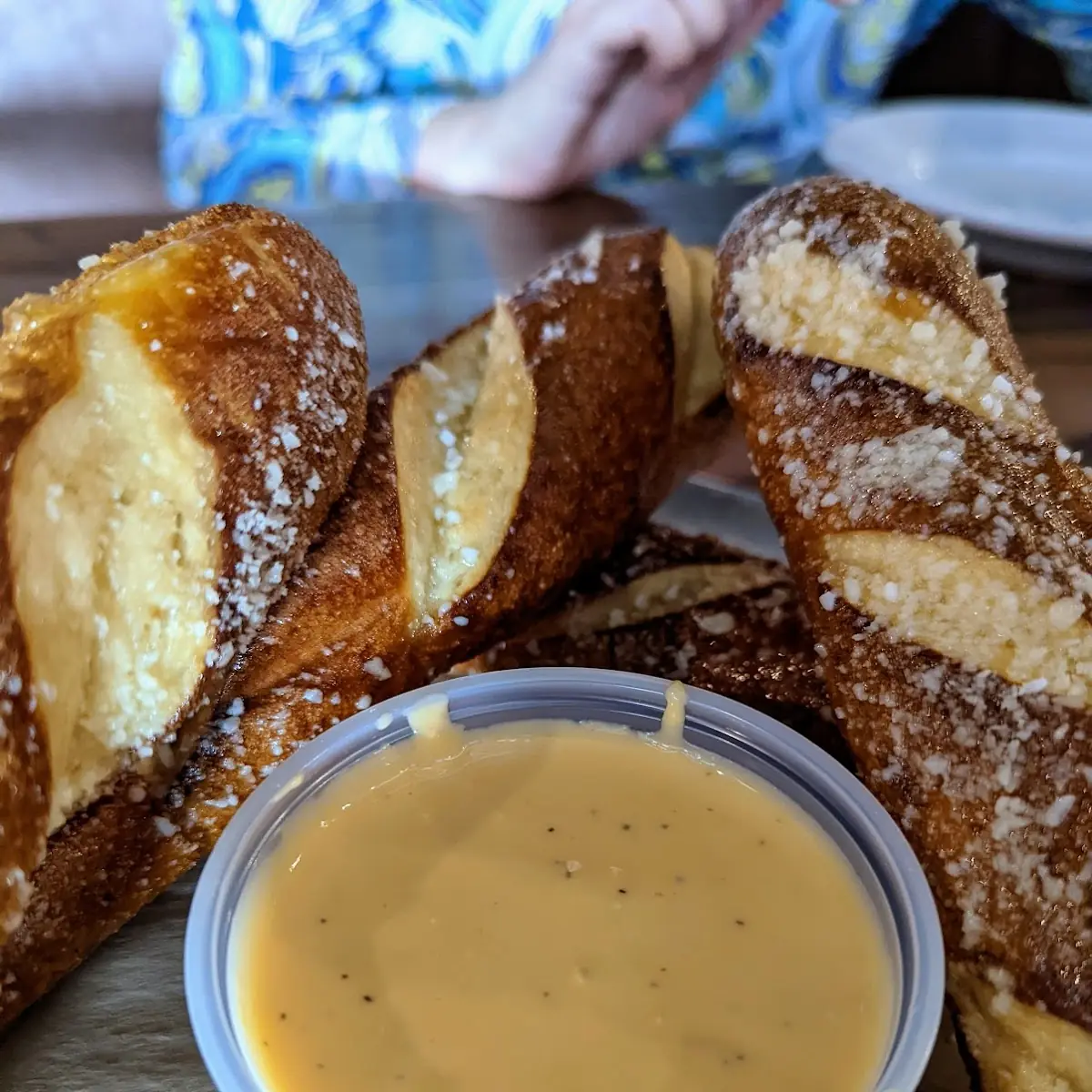 Pretzel Sticks with Beer Cheese