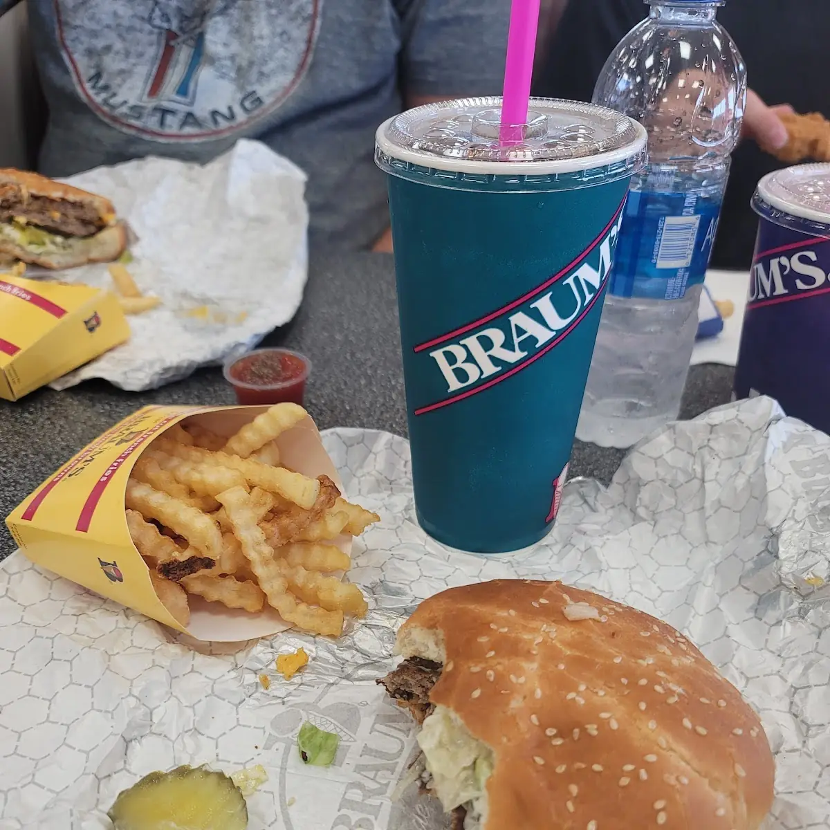 Double Cheese Burger Combo