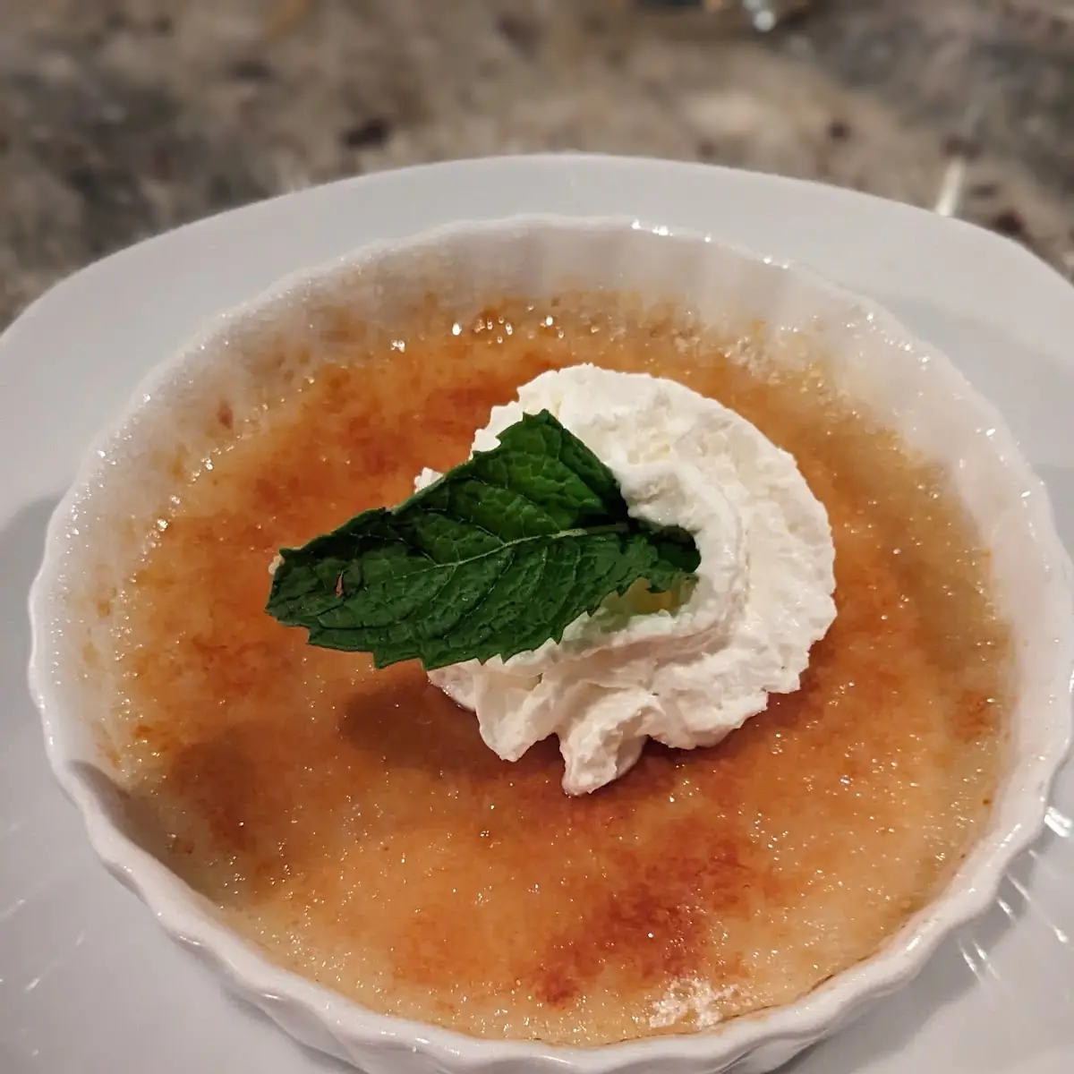 Butterscotch Creme Brulee