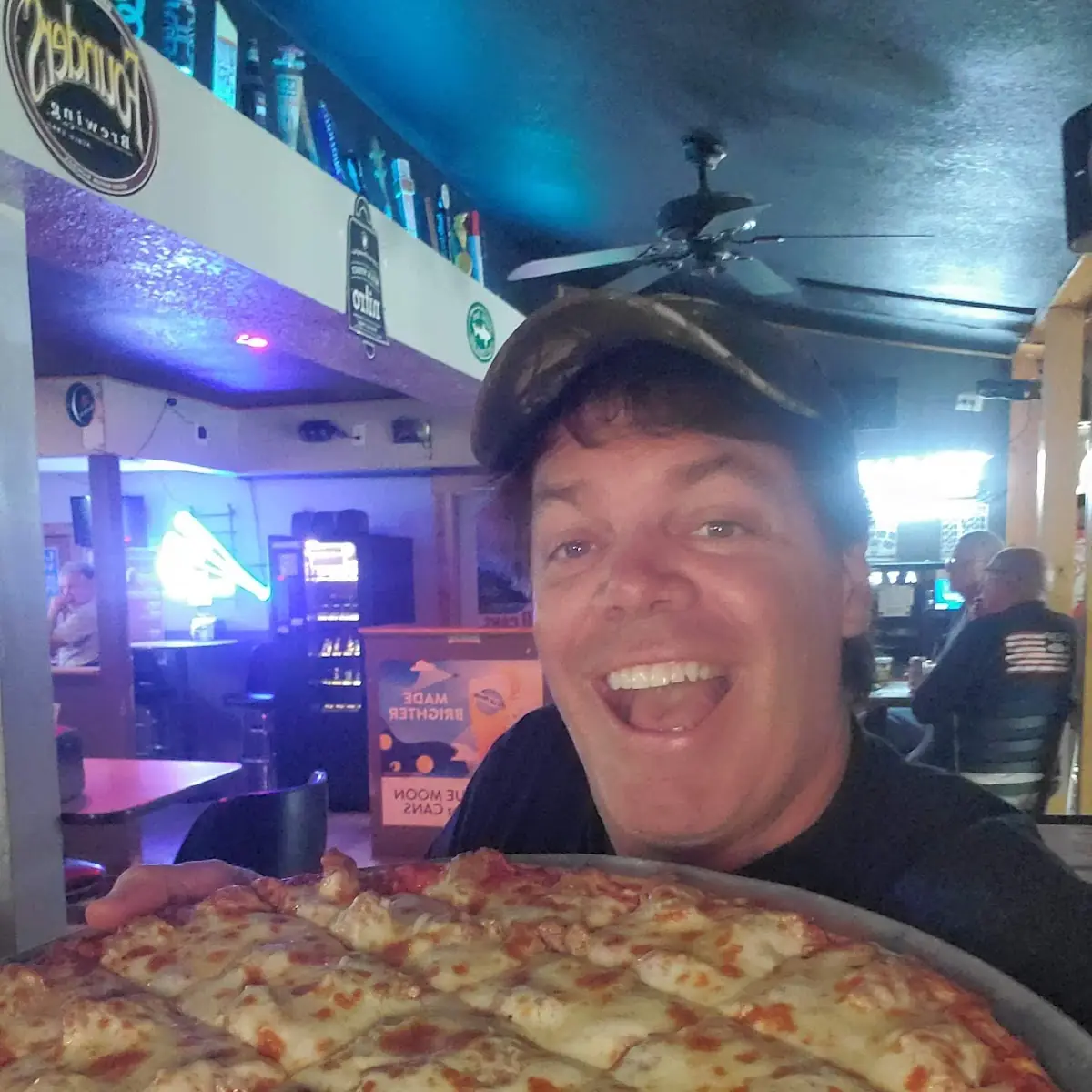 Thin Crust Sausage Pizza