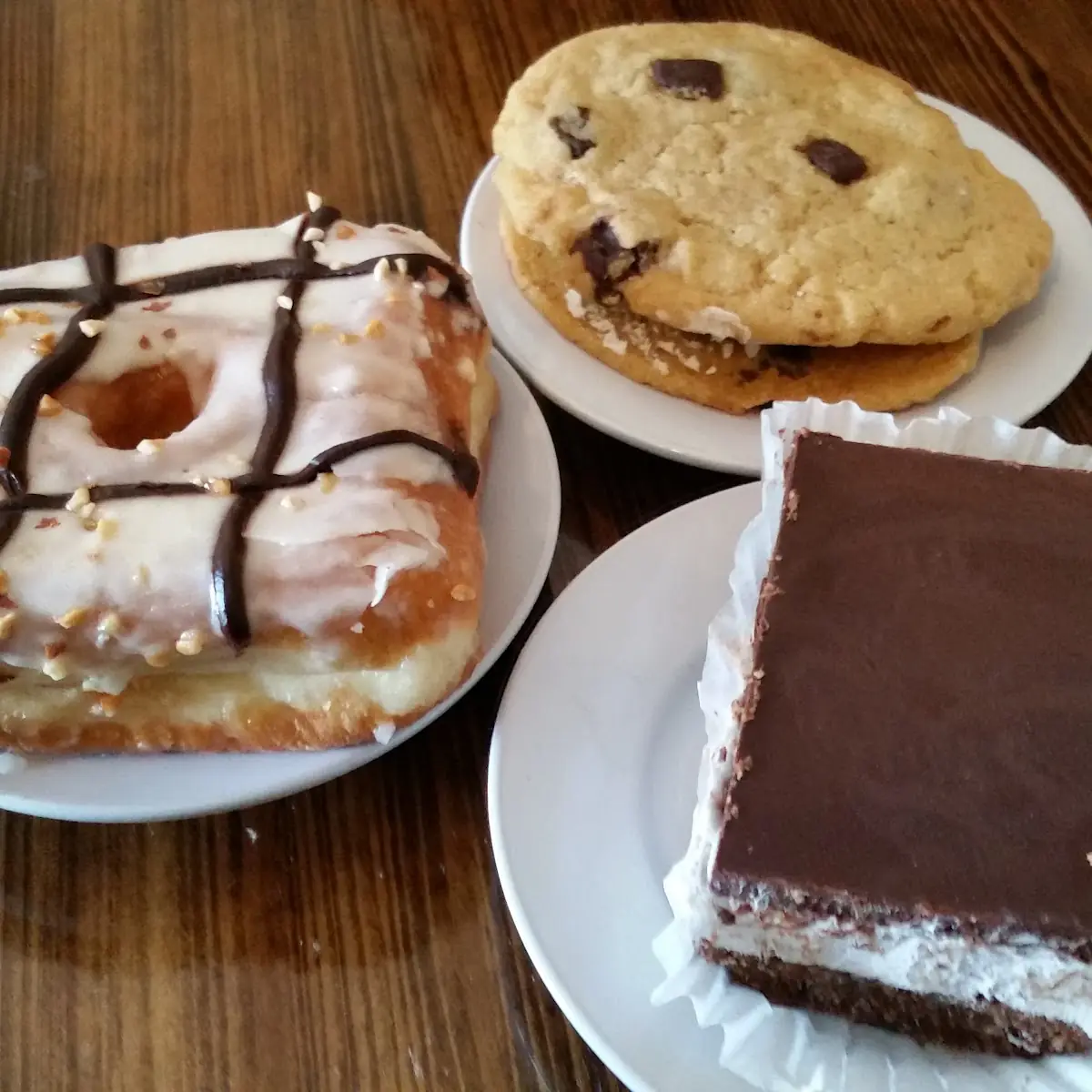 Filled Cronut Chocolate Chip Cookies and a Napolean