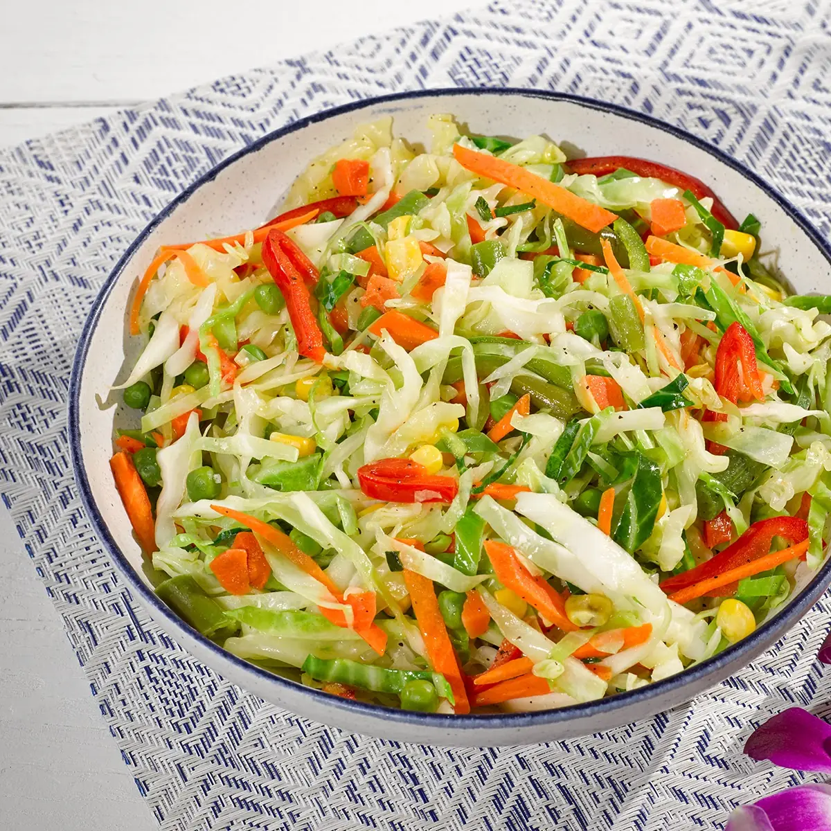 Steamed Vegetables Cabbage
