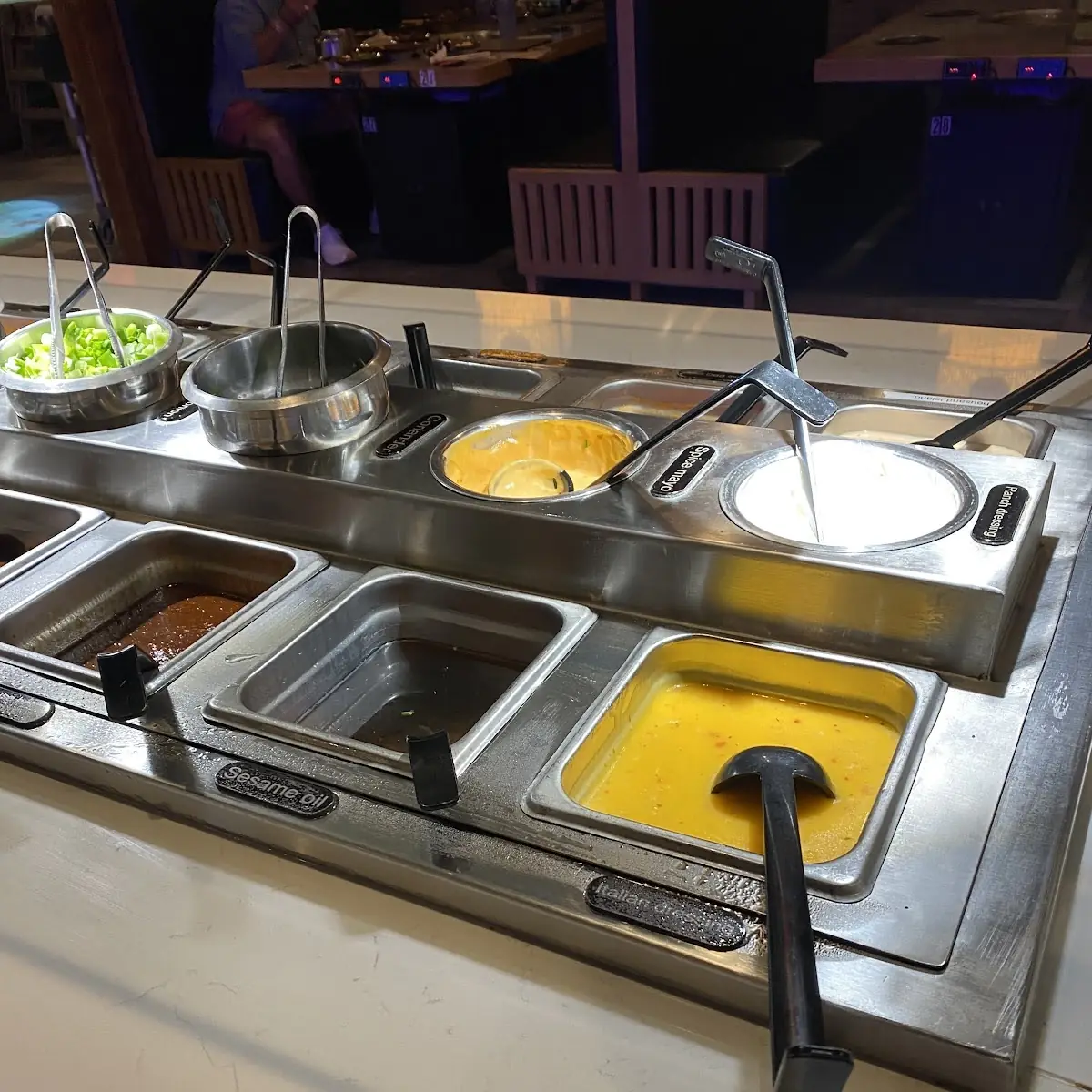 Dipping Sauce Station