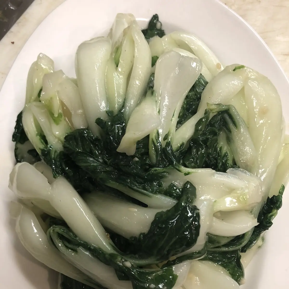 Bok Choy with Garlic Sauce