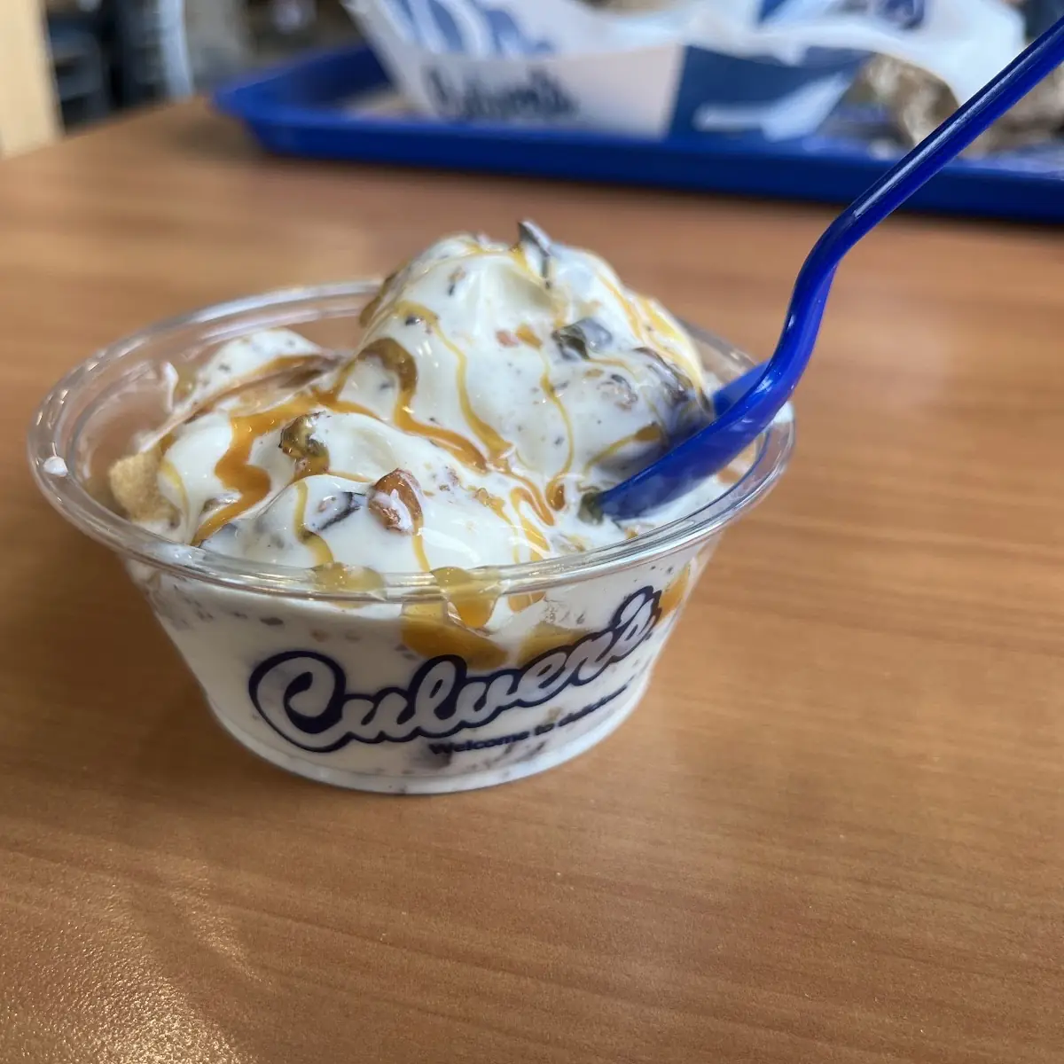 Turtle Cheesecake Custard