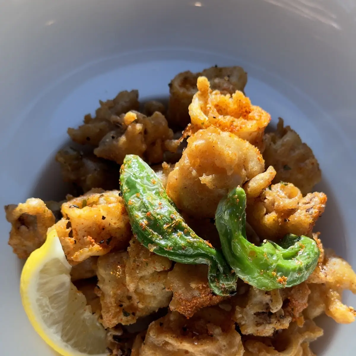 Crispy Striped Bass