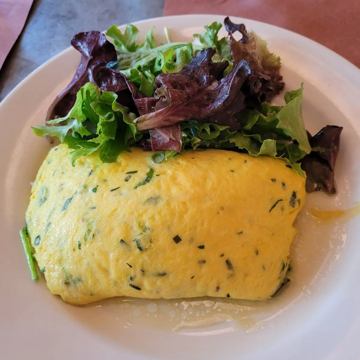 Goat Cheese Omelette