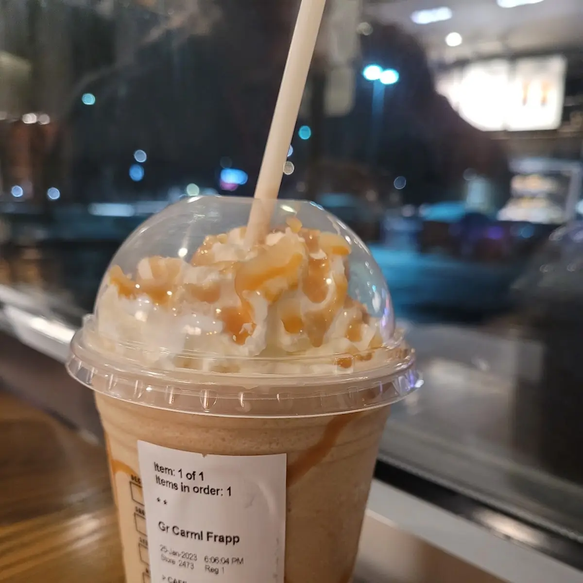 Caramel Frappe