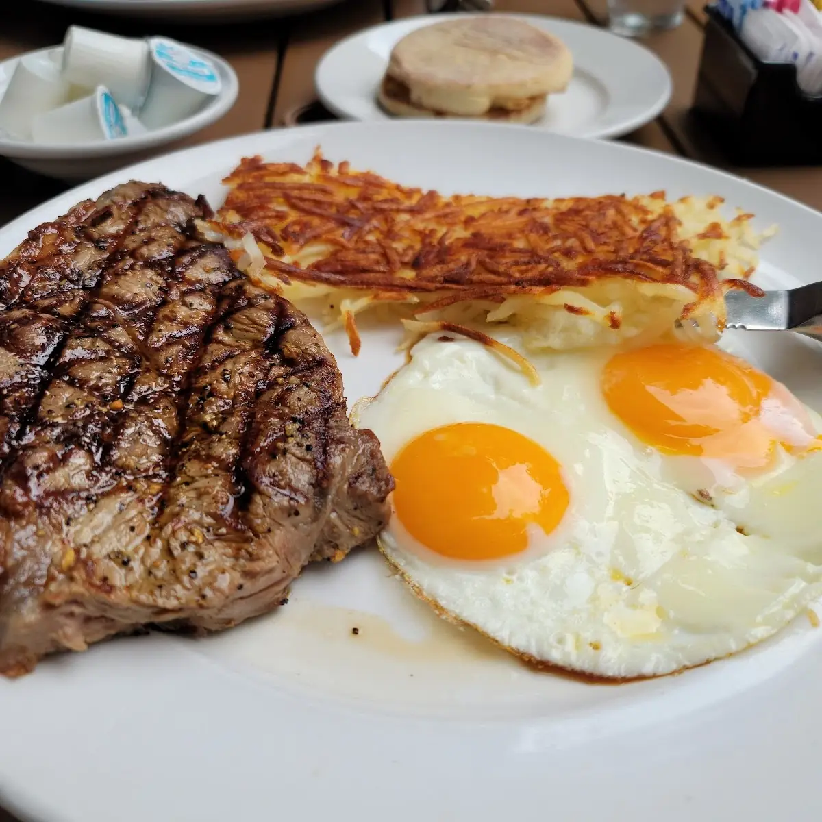 New York Steak and Eggs