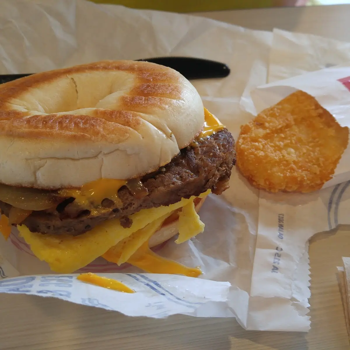 Steak Egg and Cheese