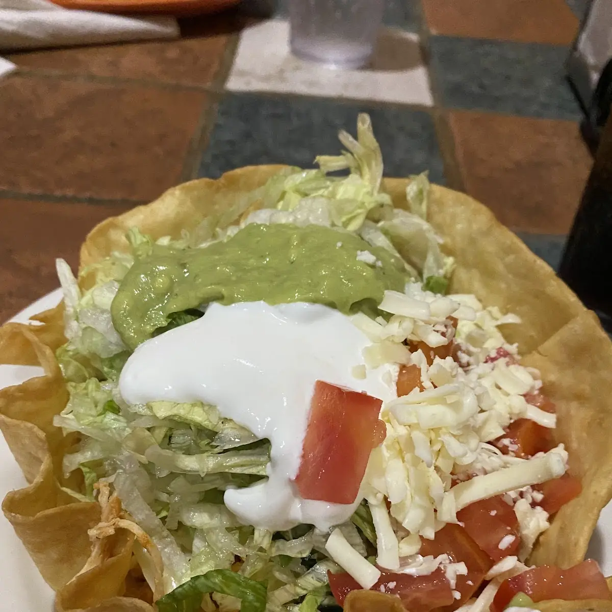 Taco Salad with Chicken