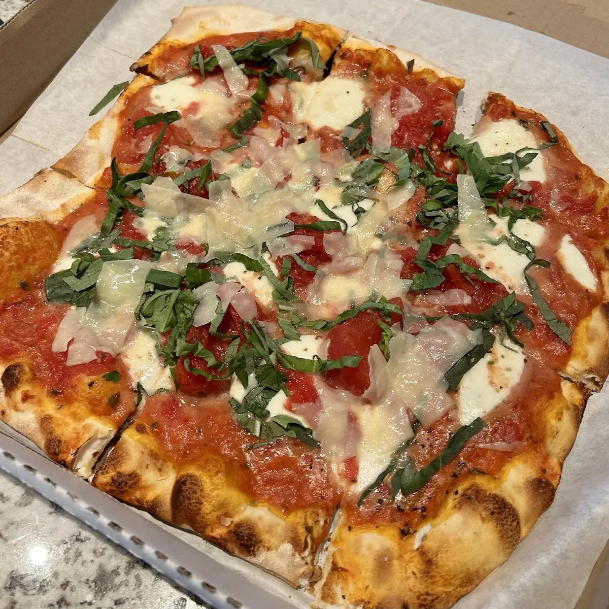 Margherita Flatbread Pizza