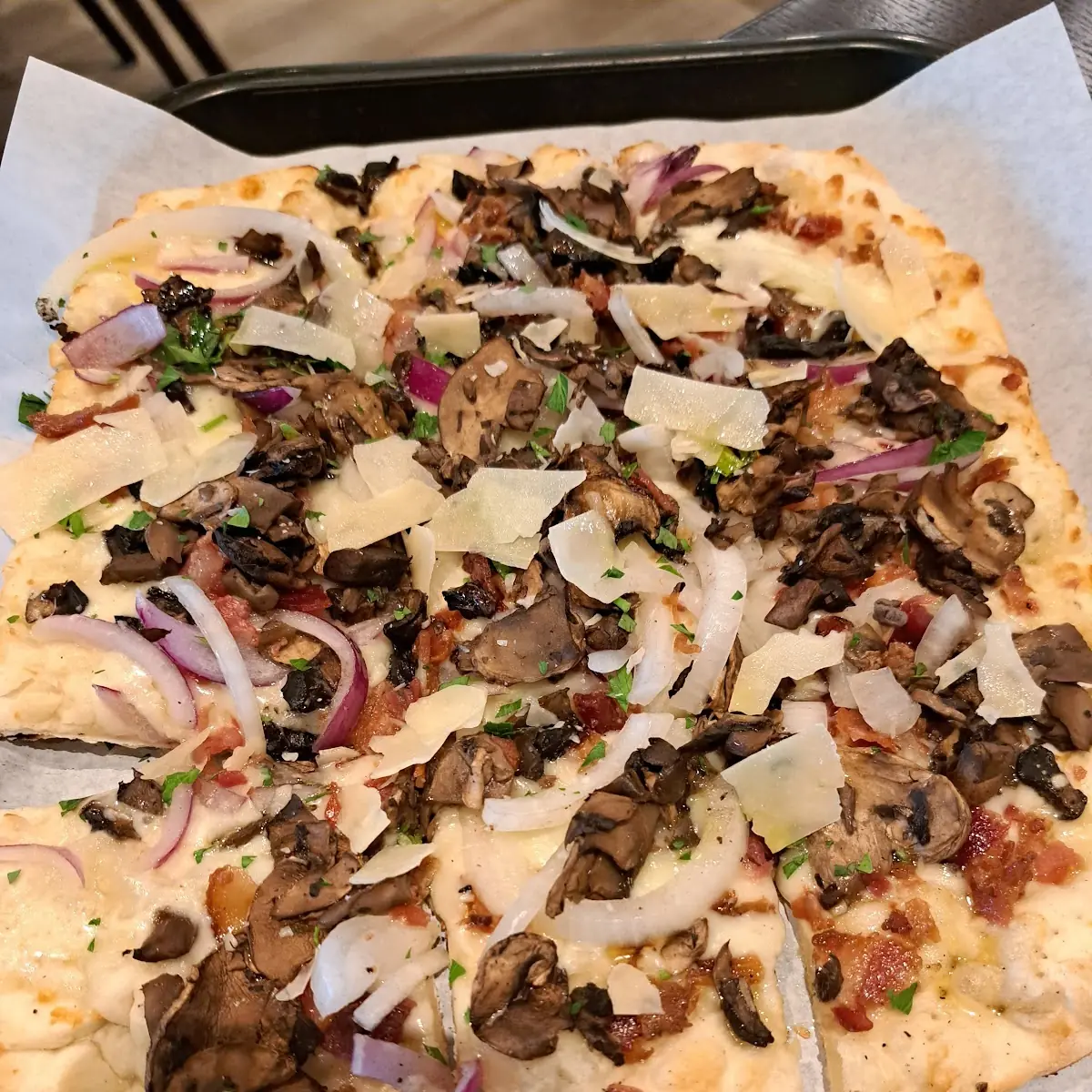 Mushroom Pizza