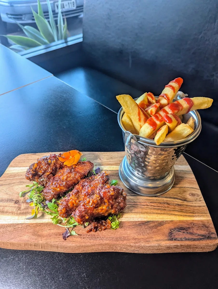 Chilli Honey Chicken Wings, Crazy Bites Indian Cuisine
