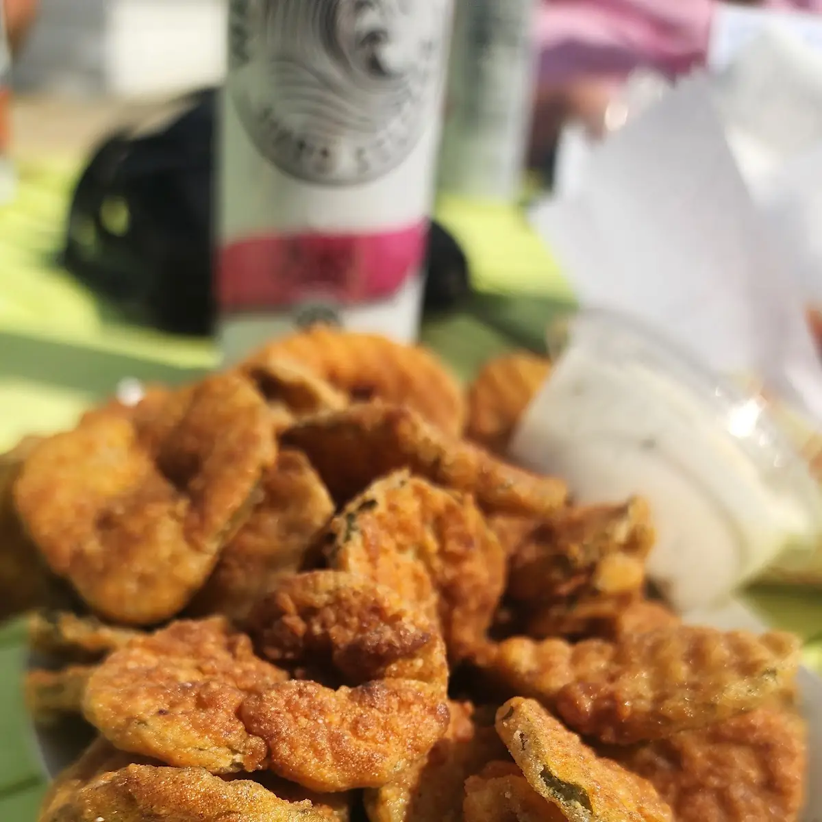 Caribbean Fried Pickles