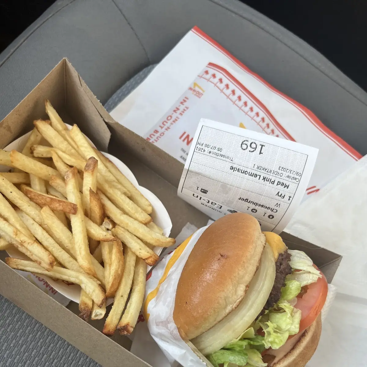 Cheeseburger Combo with French Fries