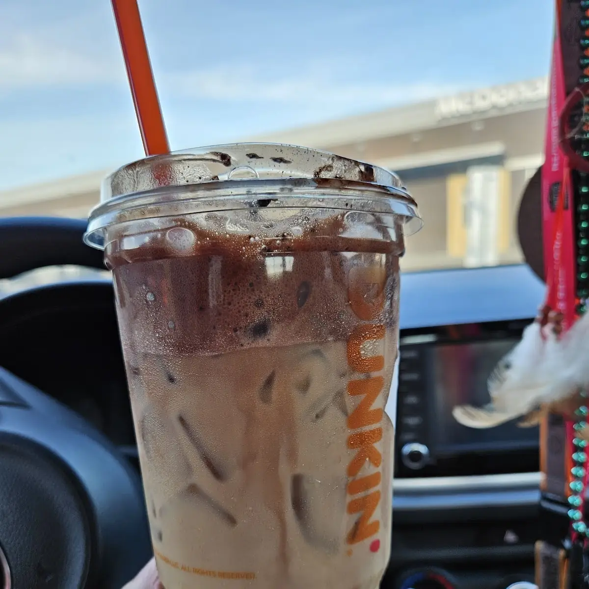 Chocolate Hazelnut Truffle Iced Caramel Latte