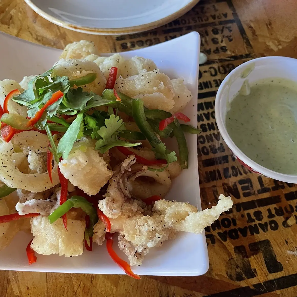 Crispy Five Spice Calamari- Sweet Chili Sauce