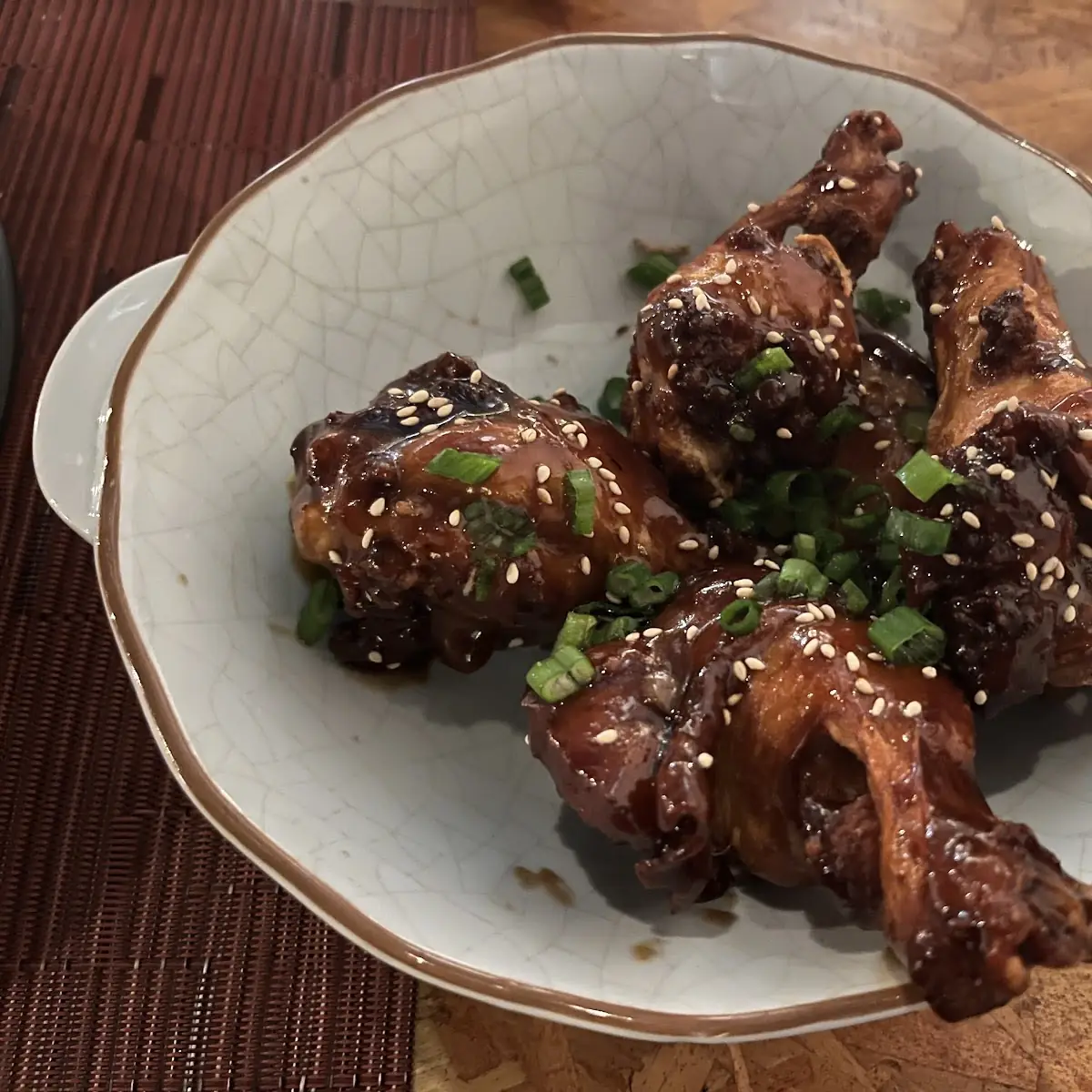 Crispy Sticky Wings