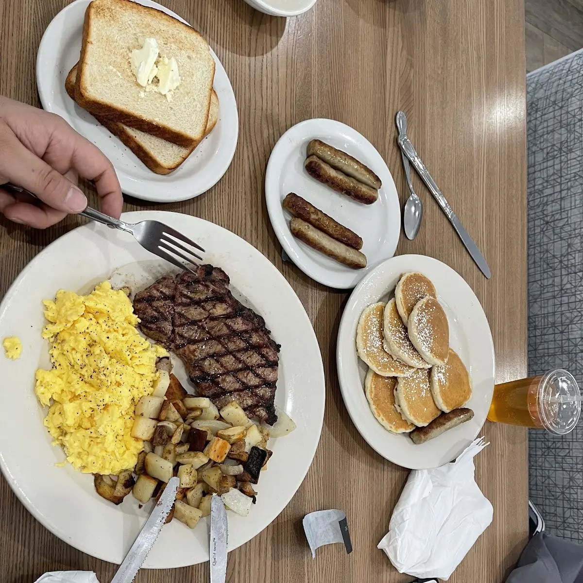 New York Steak and Eggs