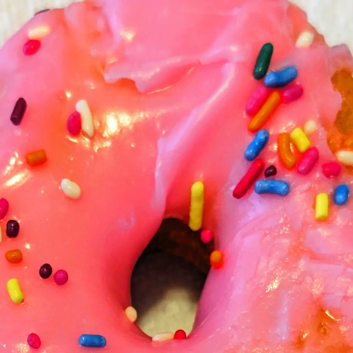Strawberry Sprinkle Frosted Donut