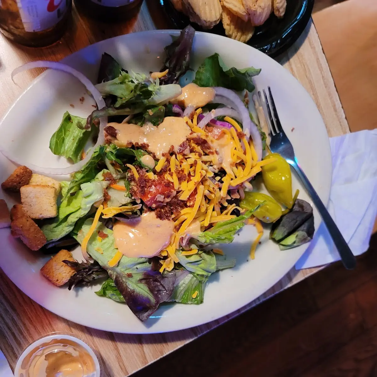 House Salad with Thousand Island Dressing