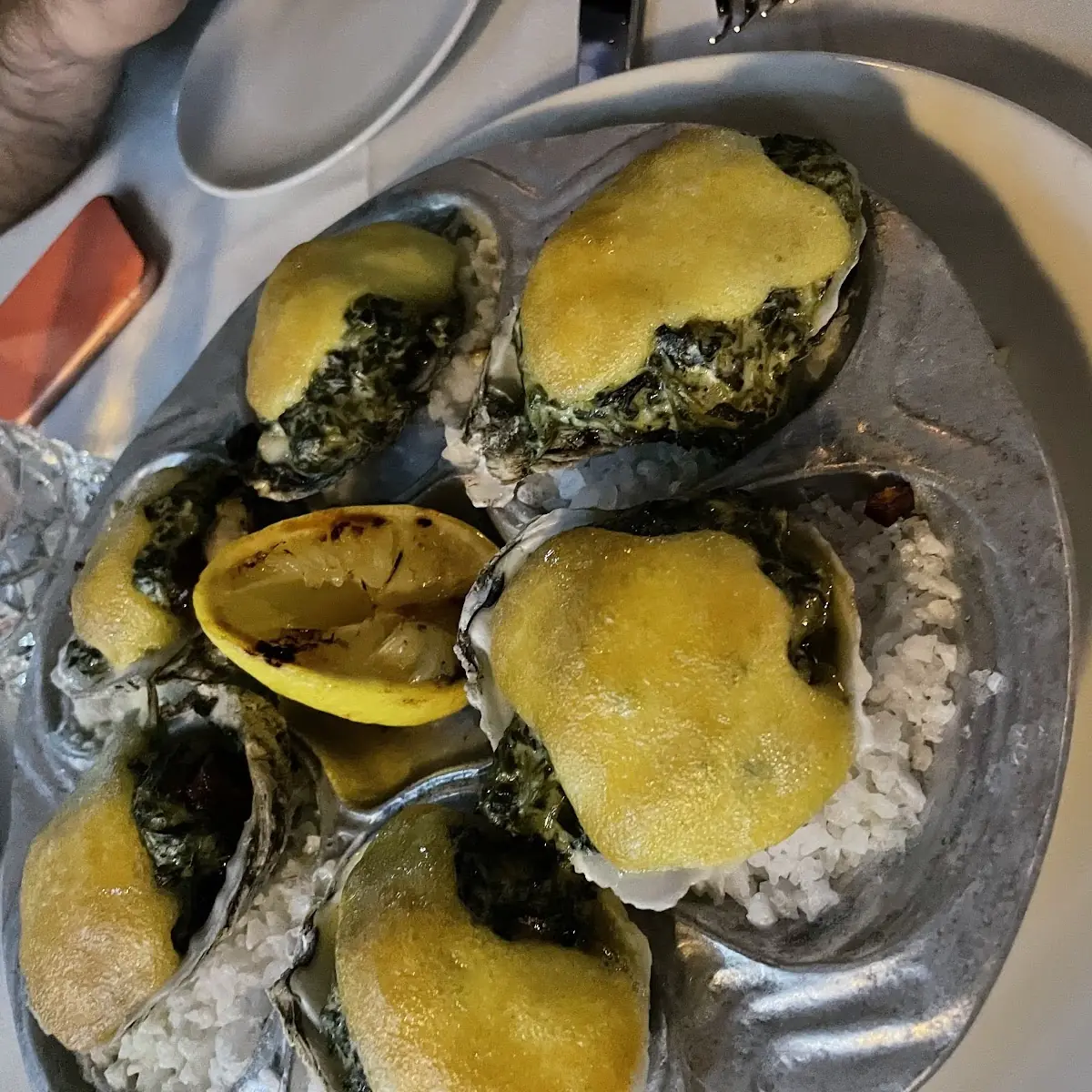 Oysters Rockefeller 6