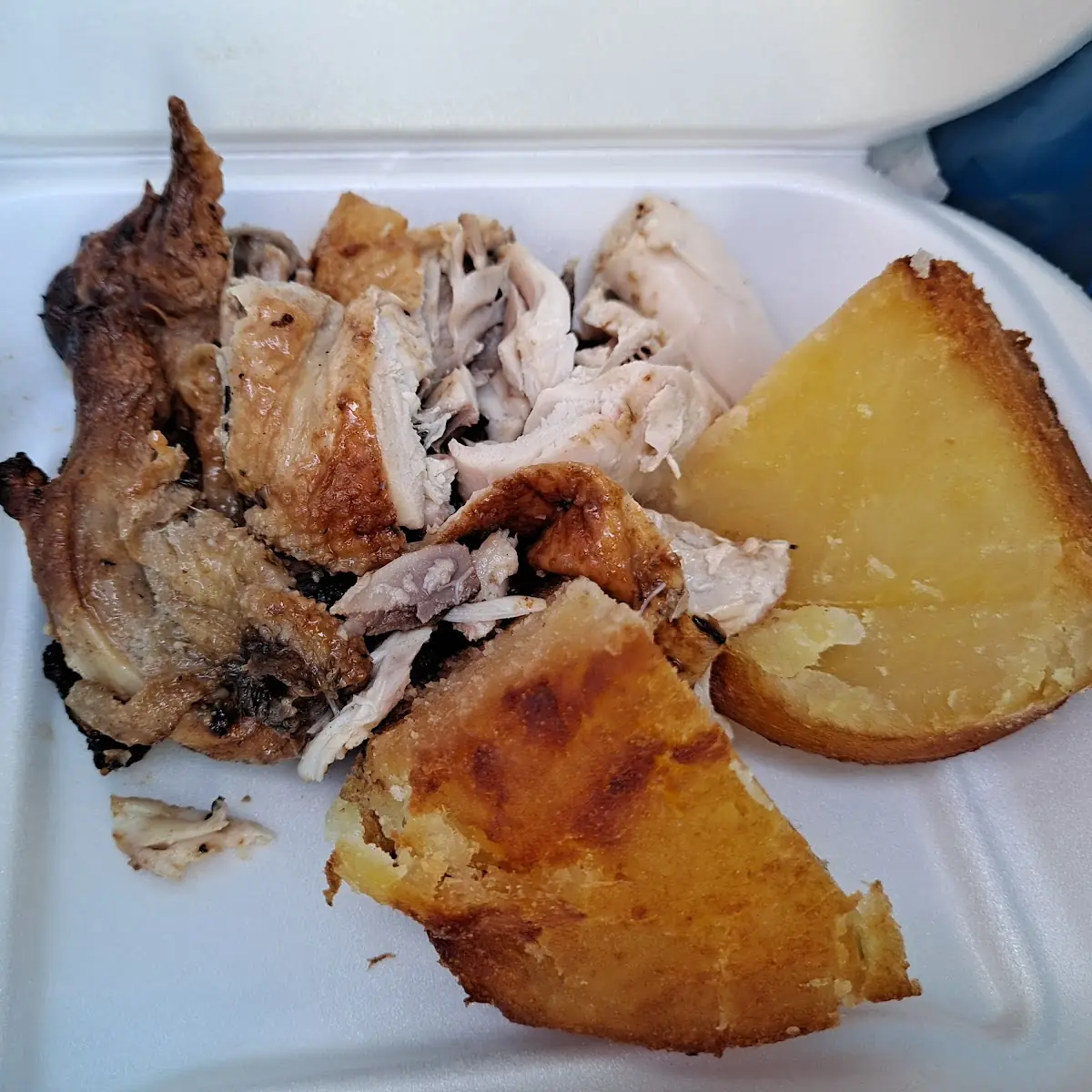 Pollo Asado Con Batata Dulce