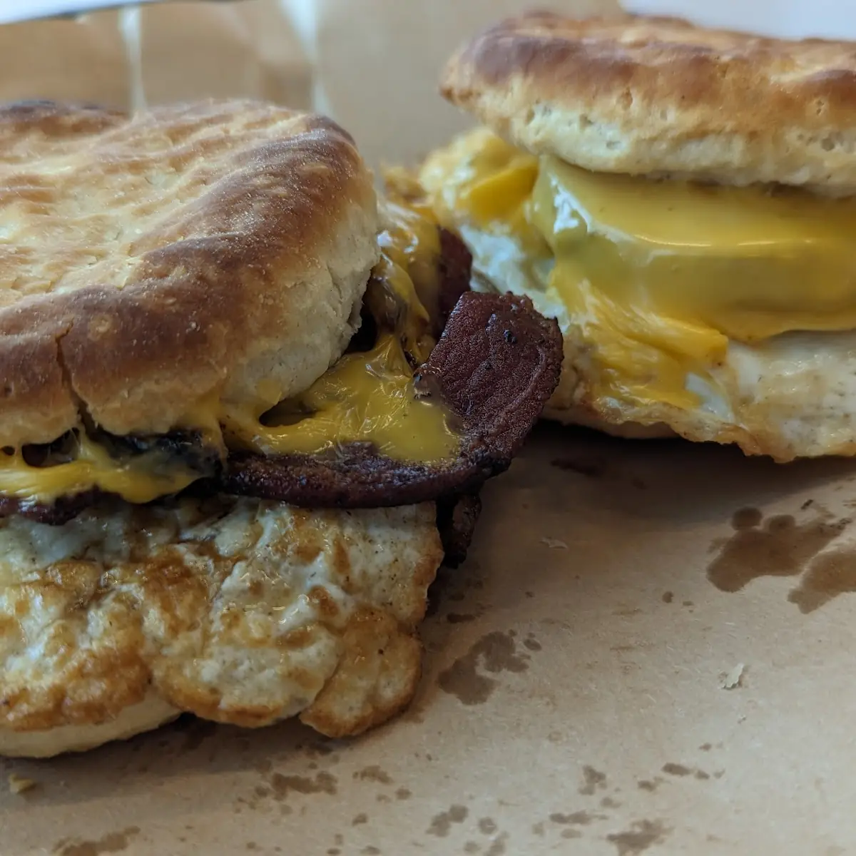 Bacon Egg and Cheese Biscuit