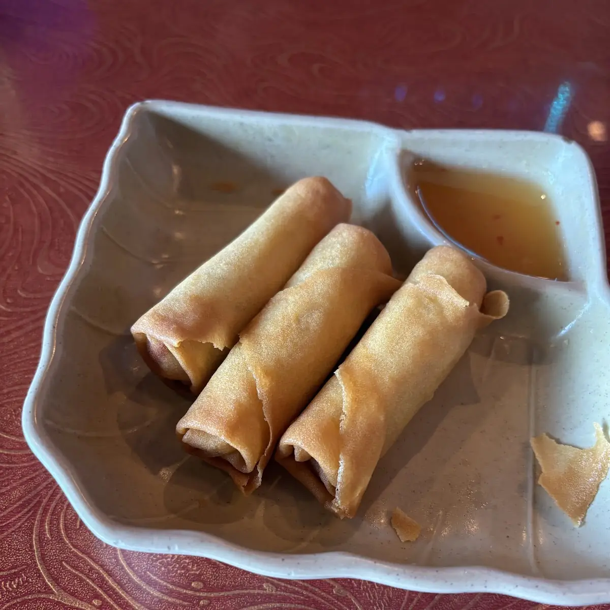Banana Spring Rolls