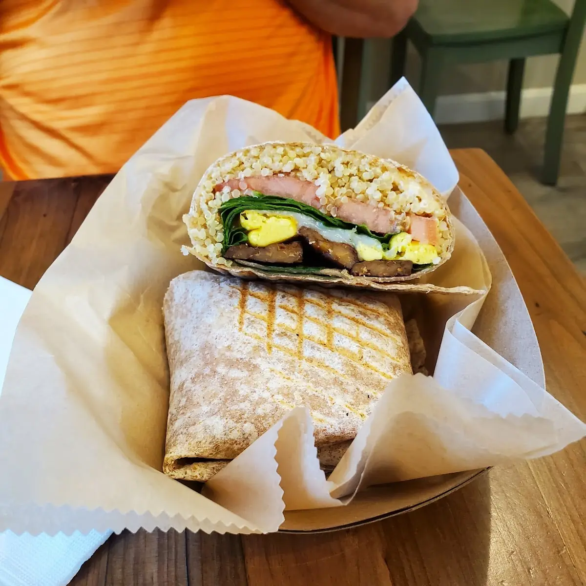 Vegan Cheese in a Wheat Subroll