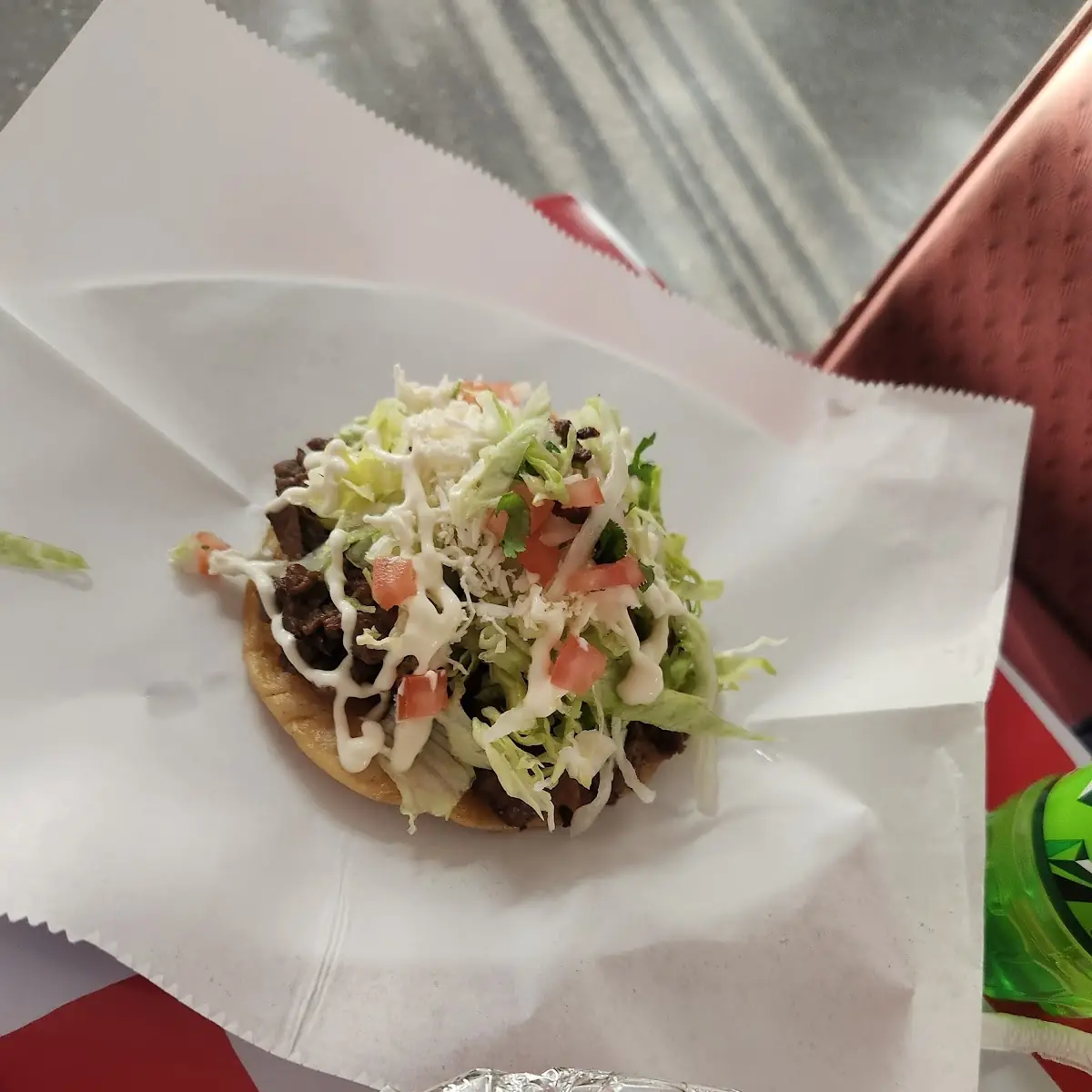 Beef Tostada