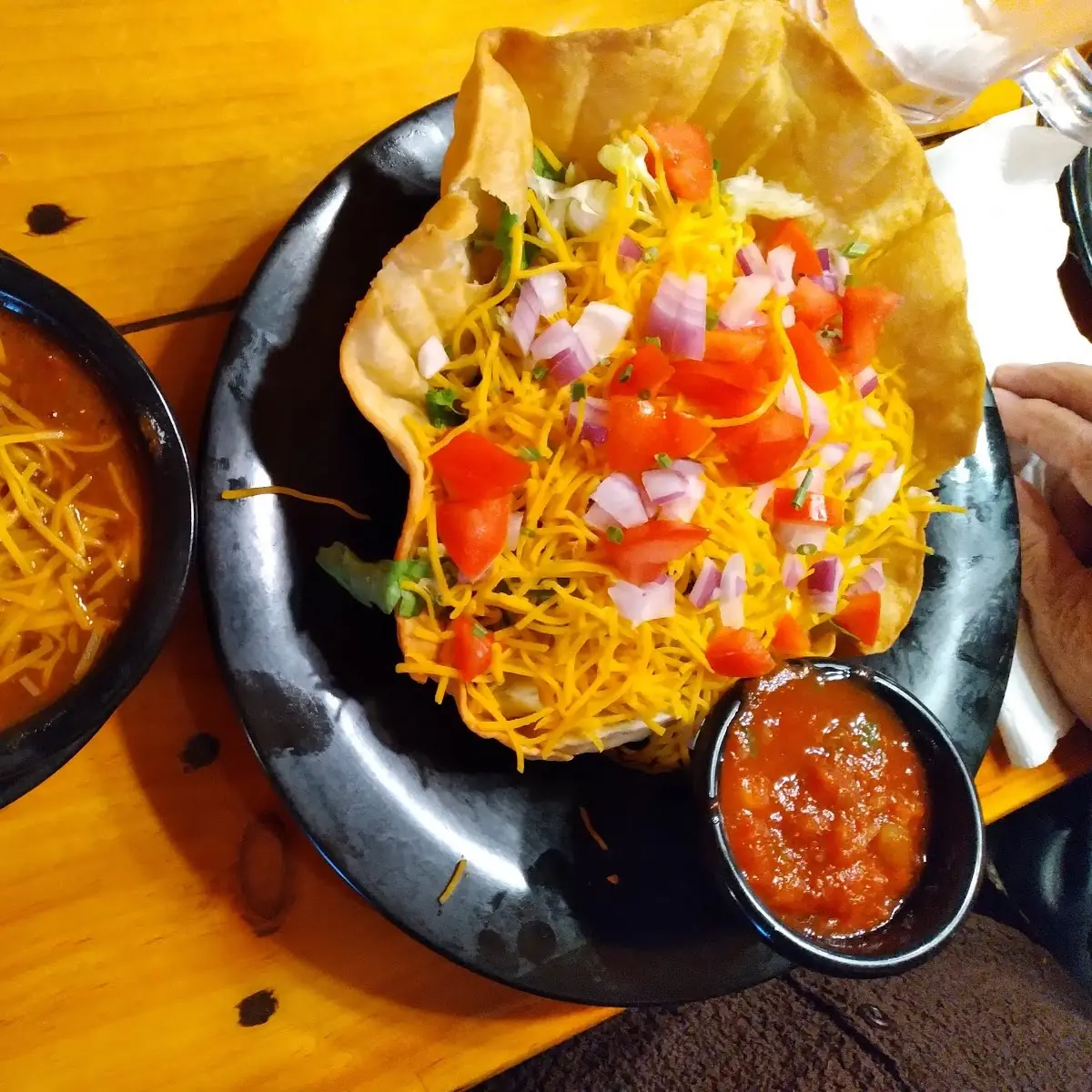 Taco Salad with Chilli