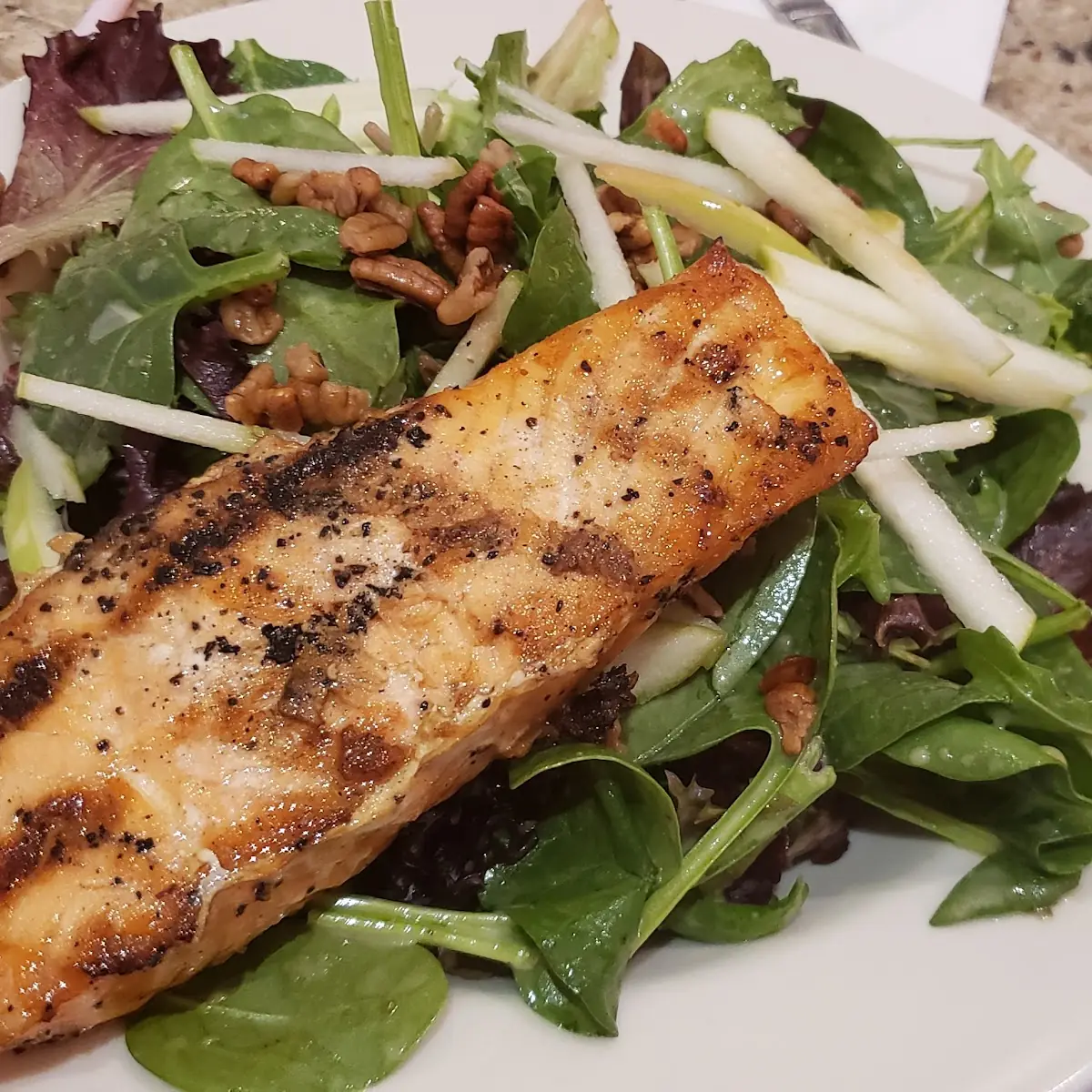 Honey-Glazed Atlantic Salmon