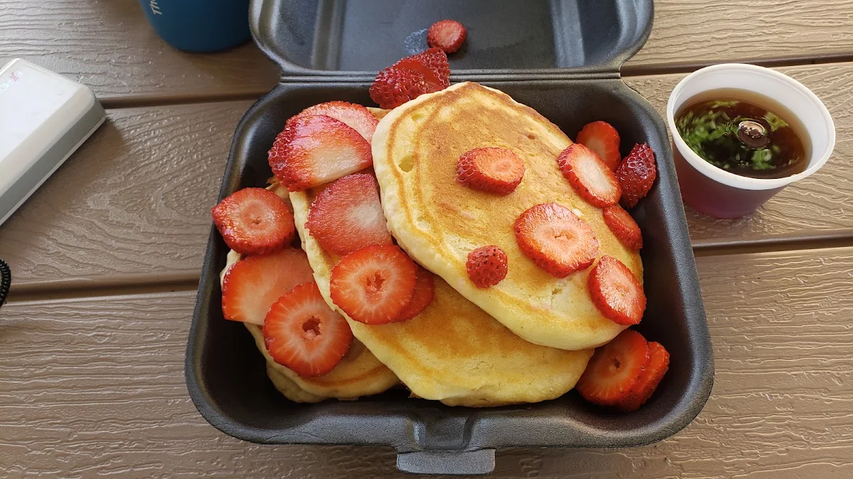 Pancakes and Strawberries