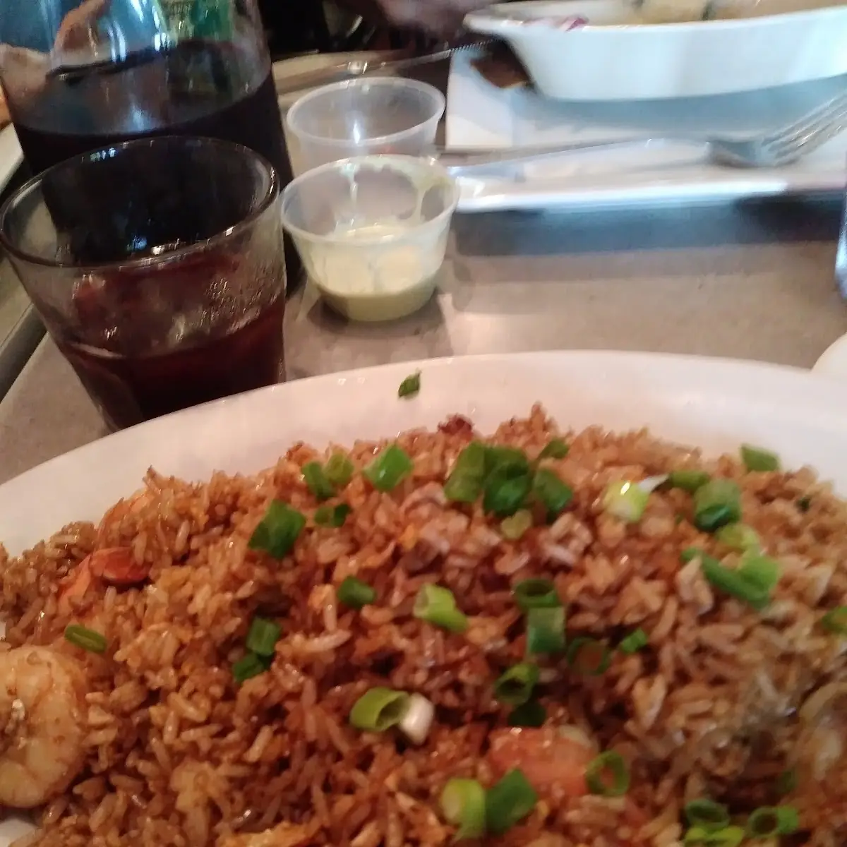 Arroz Chaufa De Pollo Chicken Peruvian Style Fried Rice