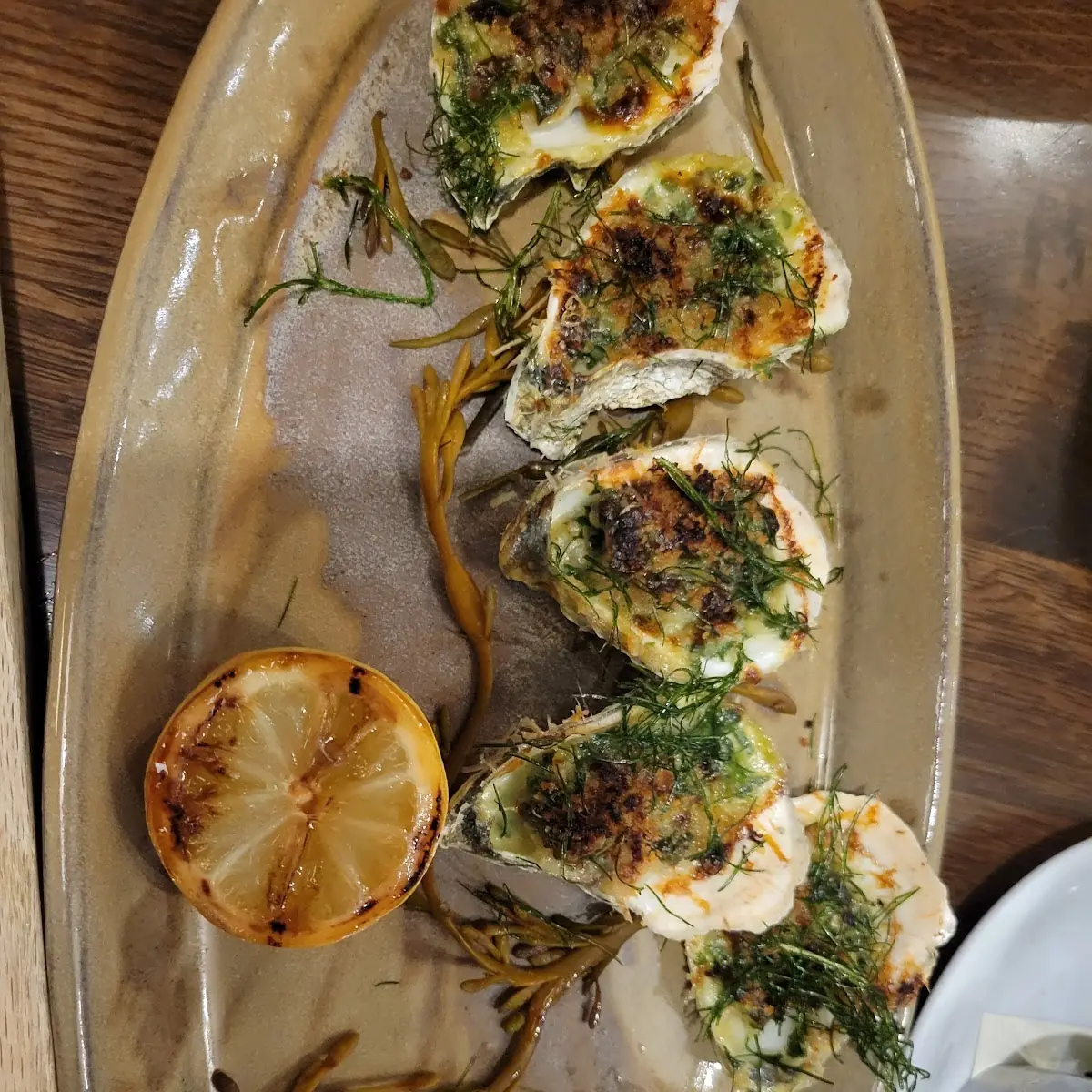 Oysters Rockefeller