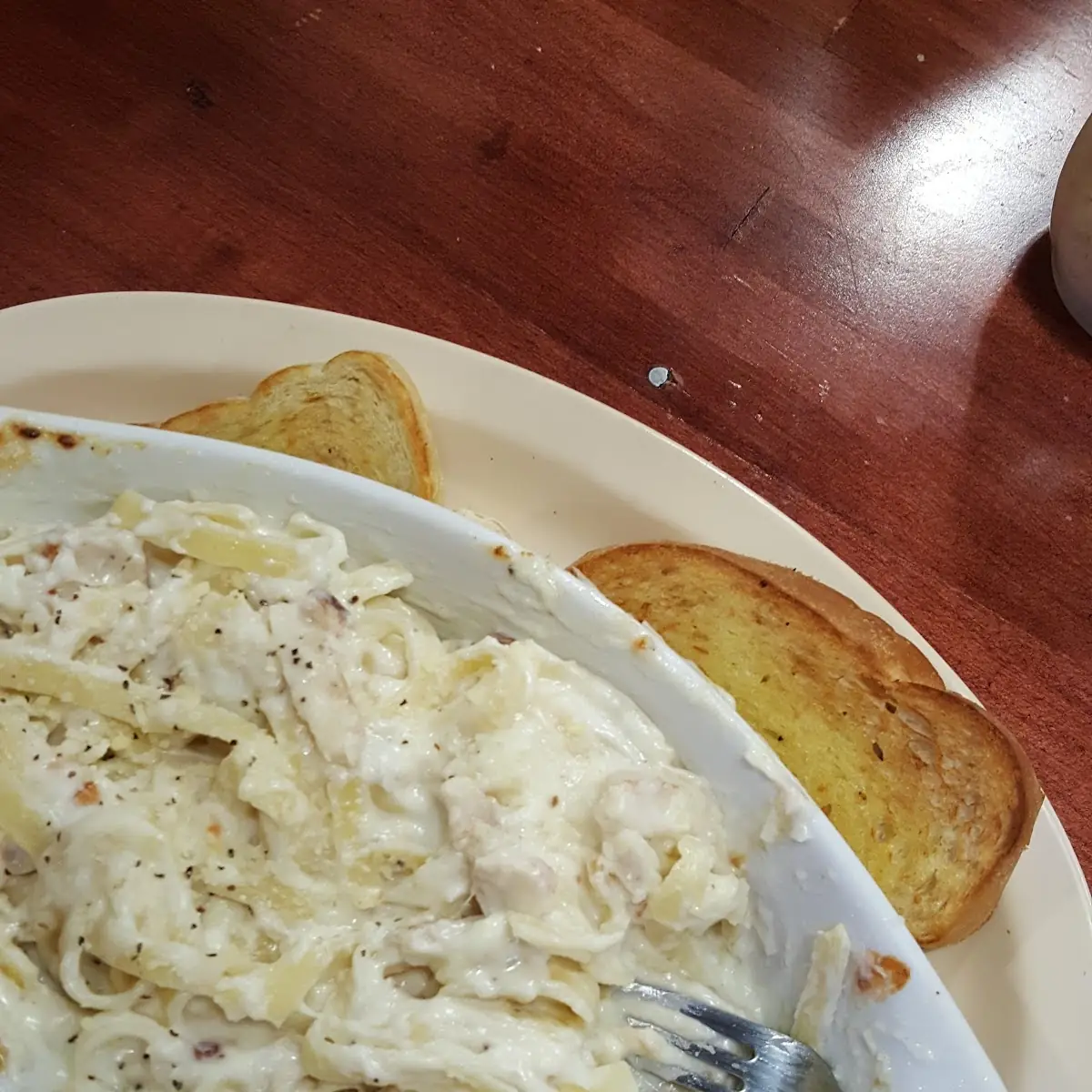 Chicken Alfredo Pizza Bowl