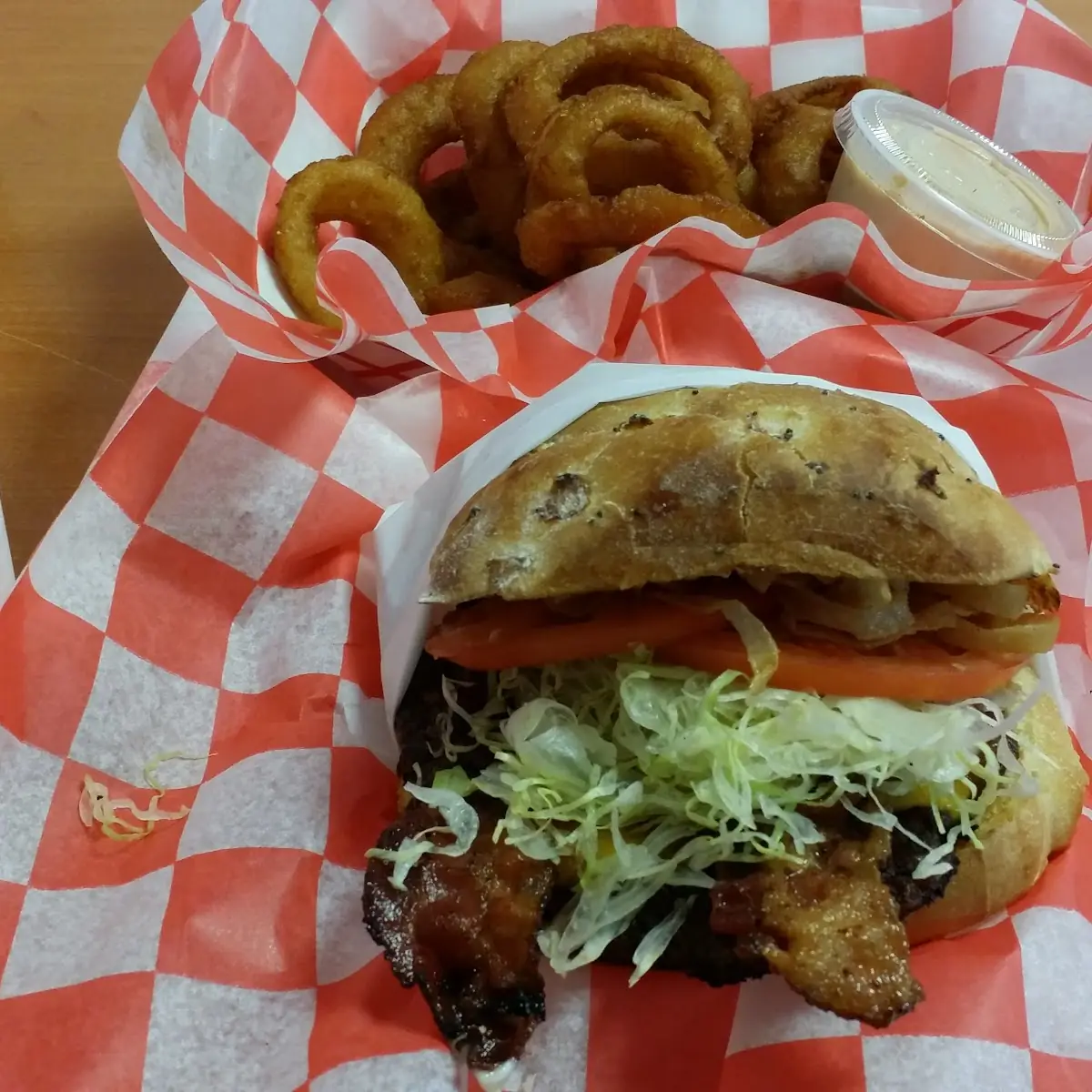 Bullseye BBQ Burger