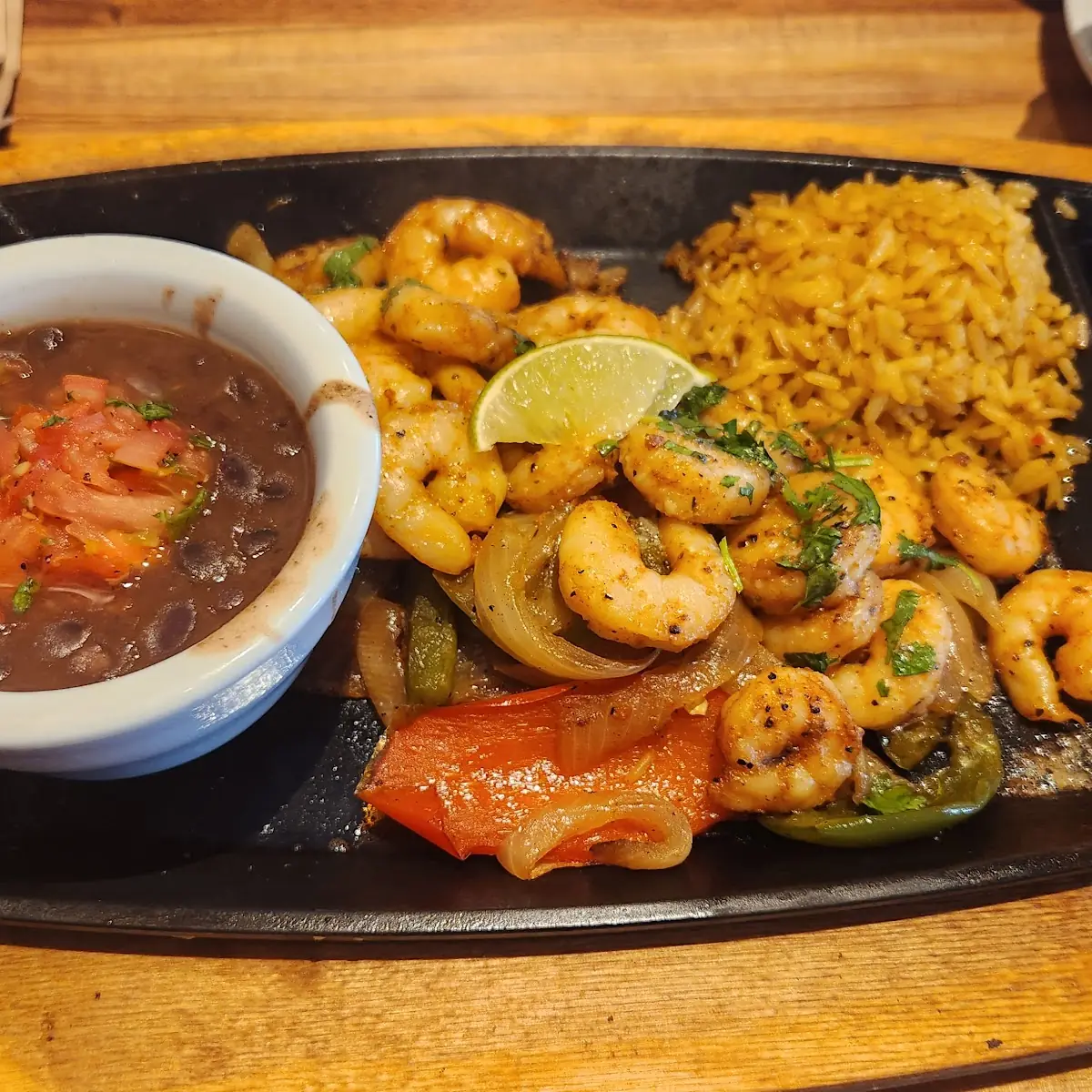 Shrimp Fajitas