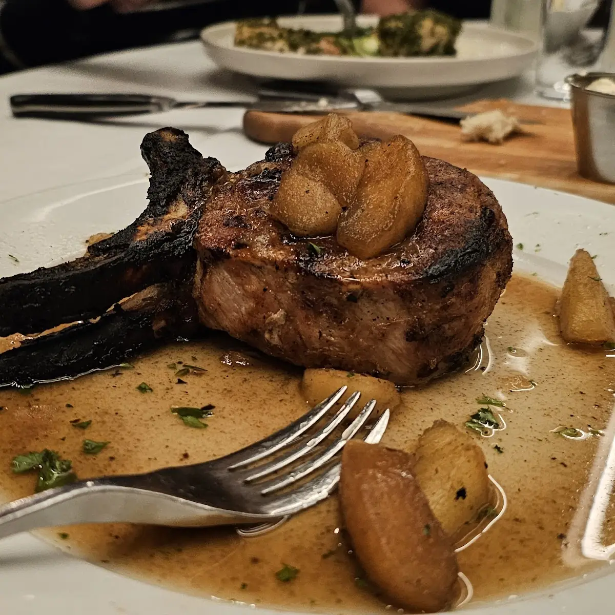 Sterling Silver Pork Chop