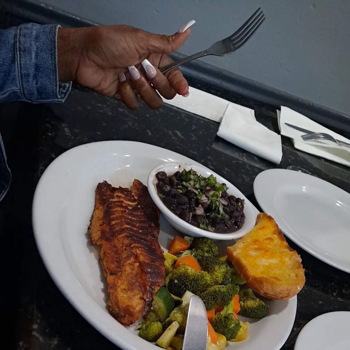 Red Snapper Mixed Vegetables