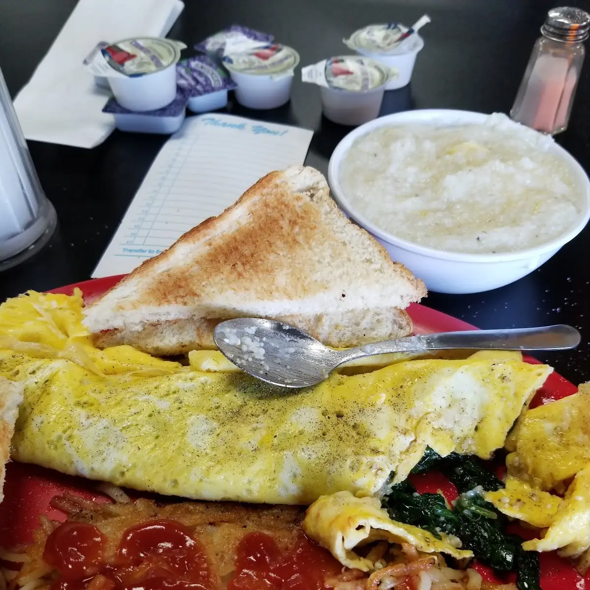 Eggs Hash Browns Grits
