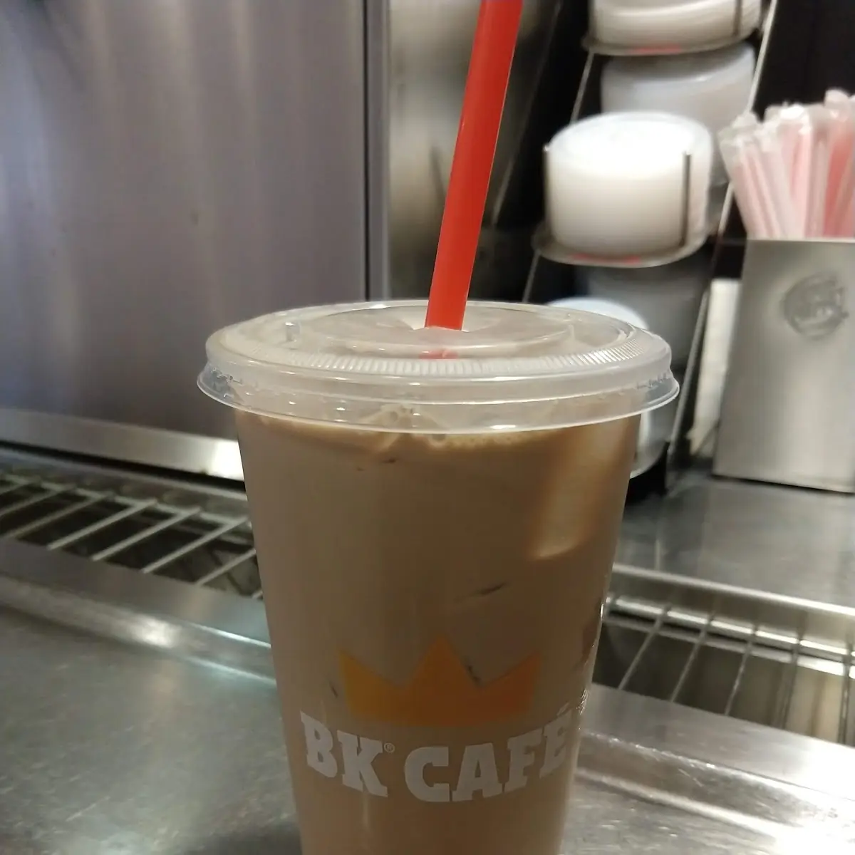 BK Cafe Iced Caffe Mocha