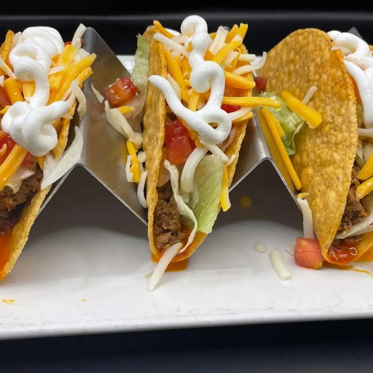 Tacos Hard Shell Order of 3