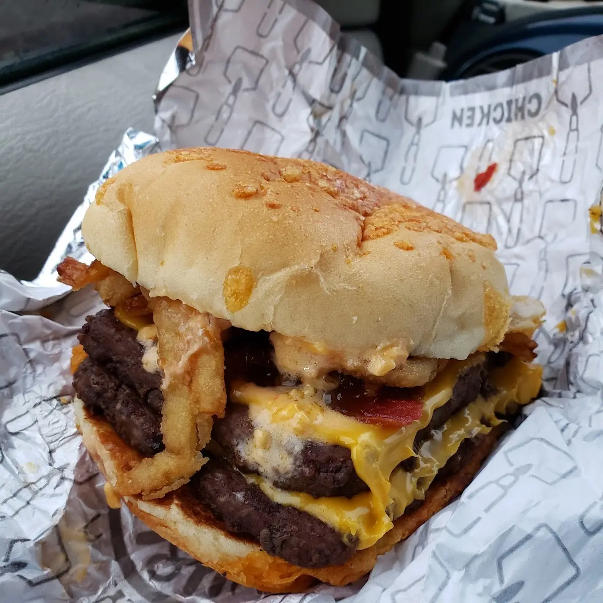 Bacon Double Cheeseburger