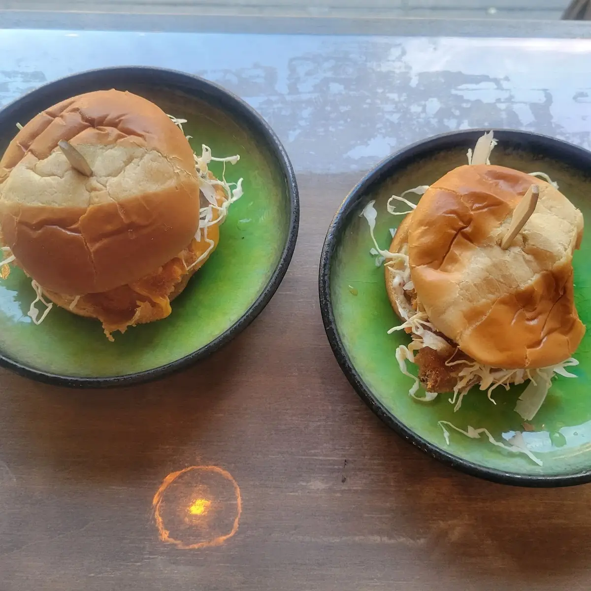 Chicken Katsu & Veggie Burger
