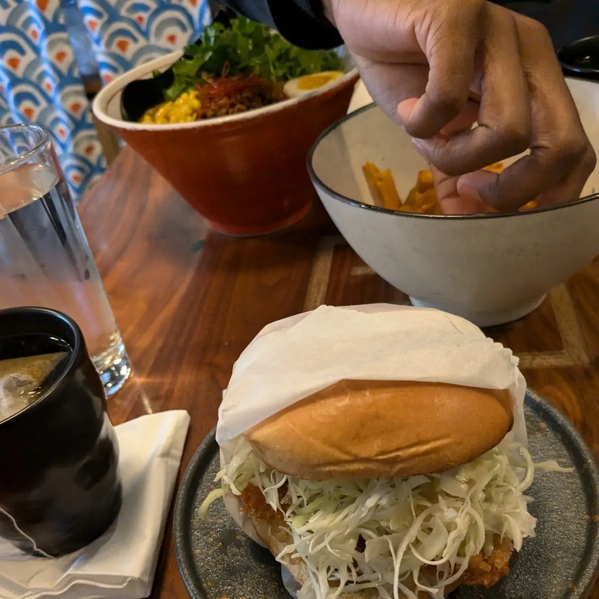 Portobello Mushroom Burger